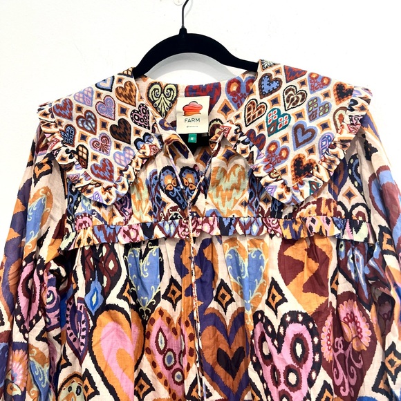 FARM Rio Multicolor Patterned Blouse - Picture 5 of 9
